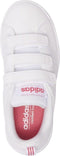 adidas VS Advantage CL CMF C Sneakers Kinderen - Ftwr White/Ftwr White/Super Pink F15