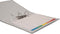Pergamy tabbladen met indexblad, ft A4, 11-gaatsperforatie, geassorteerde kleuren, set 1-5