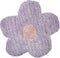 SORREL - Sierkussen set van 2 - Violet - 45 x 45 cm - Rubberhout