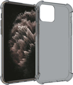 iMoshion Hoesje Geschikt voor iPhone 12 Pro / 12 Hoesje Siliconen - iMoshion Shockproof Case - Grijs