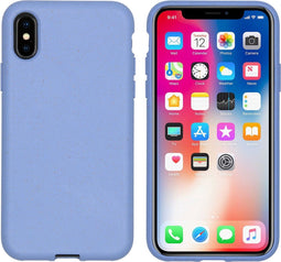 iMoshion Hoesje Geschikt voor iPhone Xs / X Hoesje Siliconen - iMoshion Eco-Friendly Backcover - Lila