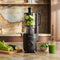 Safecourt Kitchen Slow Juicer - krachtige motor - RVS pre-cutter & cold-press technologie - zwart