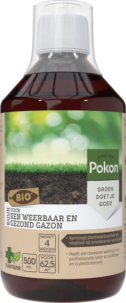 Pokon Bio Kuur - Gazon - Verhoogt vitaliteit - 500ml
