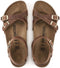 Birkenstock Kumba - Dames Sandalen - Gekruist bandje - Cognac - Maat 39