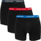 Björn Borg Contrast Solids - Heren Boxers 3-Pack - Zwart - Maat XXL (3-pack)