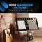 Finesse® Muziekstandaard - XL - Verstelbaar met Telefoonhouder - Opvouwbaar - Draagtas
