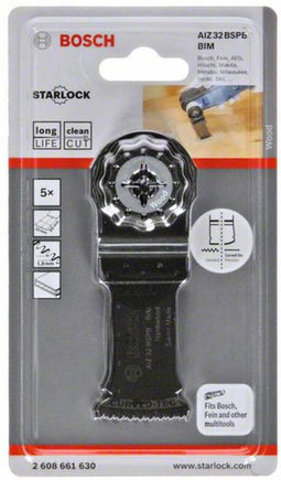 Bosch AIZ 32 - BIM invalzaagblad - Voor hardhout en geplastificeerde platen - 40 x 32 mm