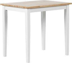 BATTERSBY - Eettafel - Lichte houtkleur - Rubberhout