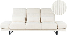 IKAST- Driezitsbank - Lichtbeige - Corduroy