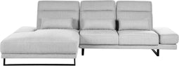 IKAST - Hoekbank - Lichtgrijs - Rechtszijdig - Polyester
