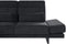 IKAST - Hoekbank - Zwart - Rechtszijdig - Polyester