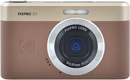 Kodak Pixpro C1 - Compacte digitale camera - 13 MP CMOS - Bruin