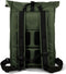 Gerecyclede shopper fietstas Urban Proof Rolltop Backpack 20L 34 x 13 x 46 cm - Groen