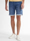 Petrol Industries - Heren Jackson Stretch Denim Short Sailfish - Blauw - Maat L