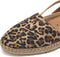 Tamaris Leopard Espadrilles - Dames - Leer - Bruin - Maat 39