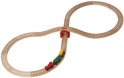 Houten Trein Set, 20dlg.