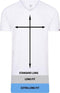 Cappuccino Italia 4-Pack V-Hals T-Shirts - Heren T-shirts - Extra lang - Wit (4-Pack)