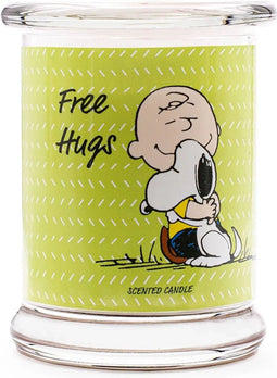 Peanuts - Snoopy geurkaars Free Hugs - 250 g