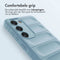 iMoshion Hoesje Geschikt voor Samsung Galaxy S23 Plus Hoesje Siliconen - iMoshion EasyGrip Backcover - Lichtblauw