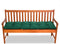 Detex - Zitbankkussen - Weerbestendig Visco-effect - Groen 145x45x8cm