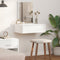 vidaXL - Wandkaptafel - Wit - 60x40x70 - cm