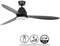 Plafondventilator Whitehaven Zwart incl. LED Ø 142cm