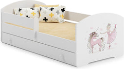 LUK - Peuterbed - 160x80cm - met lade & matras - fee thema