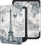 Lunso - sleepcover flip hoes - Geschikt voor Kobo Nia (6 inch) - Eiffeltoren