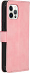 iMoshion Hoesje Geschikt voor iPhone 12 Pro / 12 Hoesje Met Pasjeshouder - iMoshion Luxe Bookcase - Roze