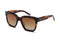 IKKI HOLLY 80-9 Dames Zonnebril - Handgemaakt - Plantaardig Acetaat - Gepolariseerd - Transparant Turtle