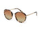 IKKI JILL 74-6 Dames Zonnebril - Handgemaakt - Plantaardig Acetaat - Gepolariseerd - Pink Turtle