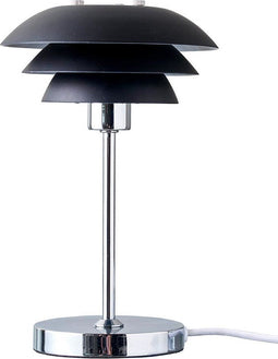 Dyberg Larsen Tafellamp Dl16 Led 25 Cm G9 Staal 33w Zwart