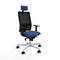 Bureaustoel Piqueras y Crespo 1D026N2 Marineblauw