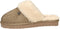 Alpacas dames pantoffel - Leer - Warm en trendy - Beige