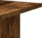 vidaXL - Plantenstandaards - 2 - st - 30x30x95 - cm - bewerkt - hout - gerookt - eiken
