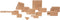 Ikonic Toys - Floris Hovers Houten Dieren - blank hout