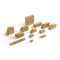 Ikonic Toys - Floris Hovers Houten Dieren - blank hout