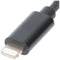 Ansmann USB-A naar Lightning - Data- en oplaadkabel - 120cm - Zwart