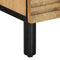 vidaXL - Nachtkastje - 50x33x60 - cm - massief - mangohout - bruin