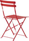 FIORI - Bistroset voor 2 - Rood - Staal