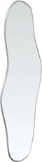 vidaXL - Wandspiegel - 80x35 - cm - zilverkleurig