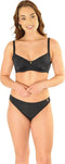 Iconic Bottom - Brazilian - Gouden hangertje - Zwart (XL)