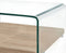 vidaXL - Salontafel - 50x50x45 - cm - gehard - glas - transparant