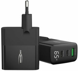 Ansmann HC365PD - Oplader - 65W Power Delivery 3.0 - Zwart