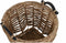Basket spelset DKD Home Decor Hout Koloniaal Vezel (46 x 46 x 40 cm)