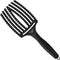 Olivia Garden Fingerbrush Combo - Anti-klit borstel - 100% everzwijnhaar - Large
