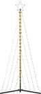 vidaXL - LED-kerstboom - 339 - LEDs - warm - wit - 182 - cm