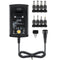 Universele voedingsadapter 3-12V / 2,25A / 27W met 8 verwisselbare pluggen / zwart - 1,8 meter