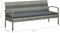 vidaXL - Tuinbank - 3-zits - met - kussen - poly - rattan - grijs
