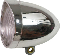 Ikzi koplamp Retro - Led - Batterij - Chroom